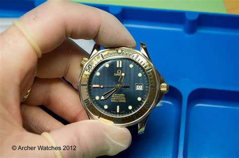 omega seamaster broken